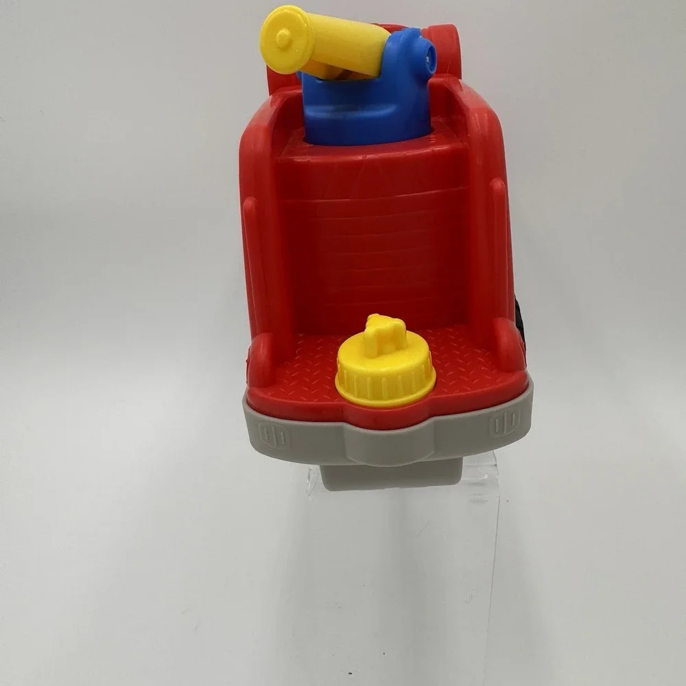 Fisher-Price Little People Helping Others Red Fire Truck Only - Lights & Sounds!